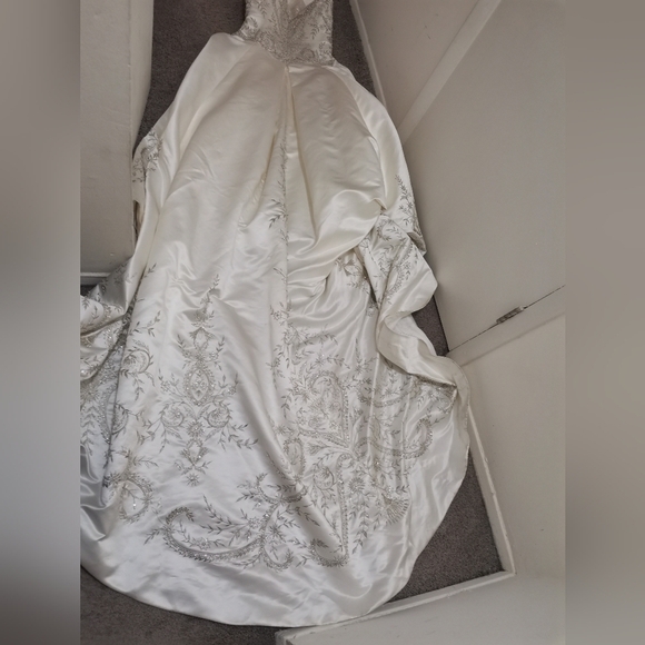 CASABLANCA BRIDAL DRESS STYLE 1950 - Picture 11 of 12